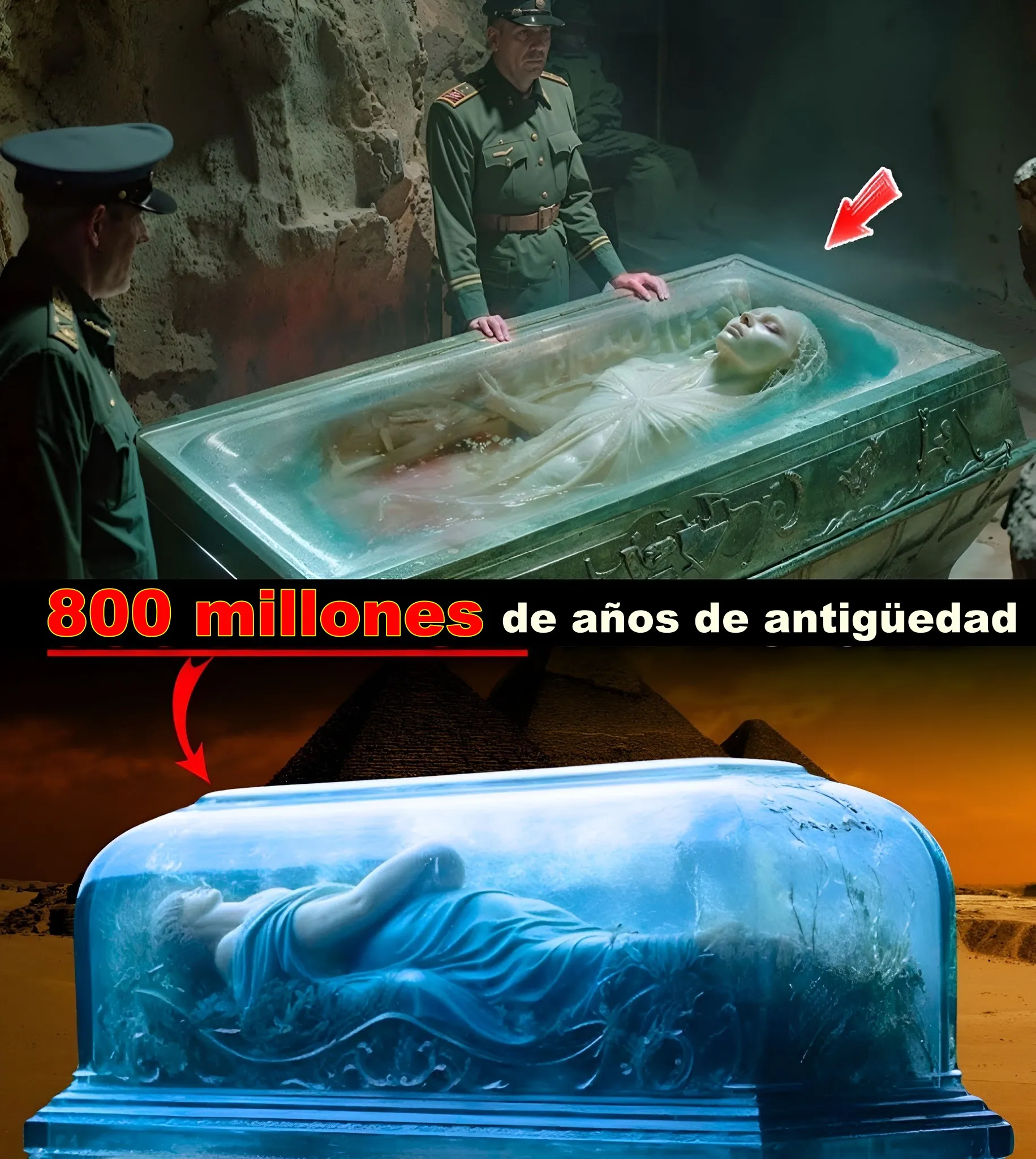 Noticias impactantes: El ataúd de la princesa dormida tiene 800 millones de años de antigüedad, su piel todavía está extrañamente sonrosada