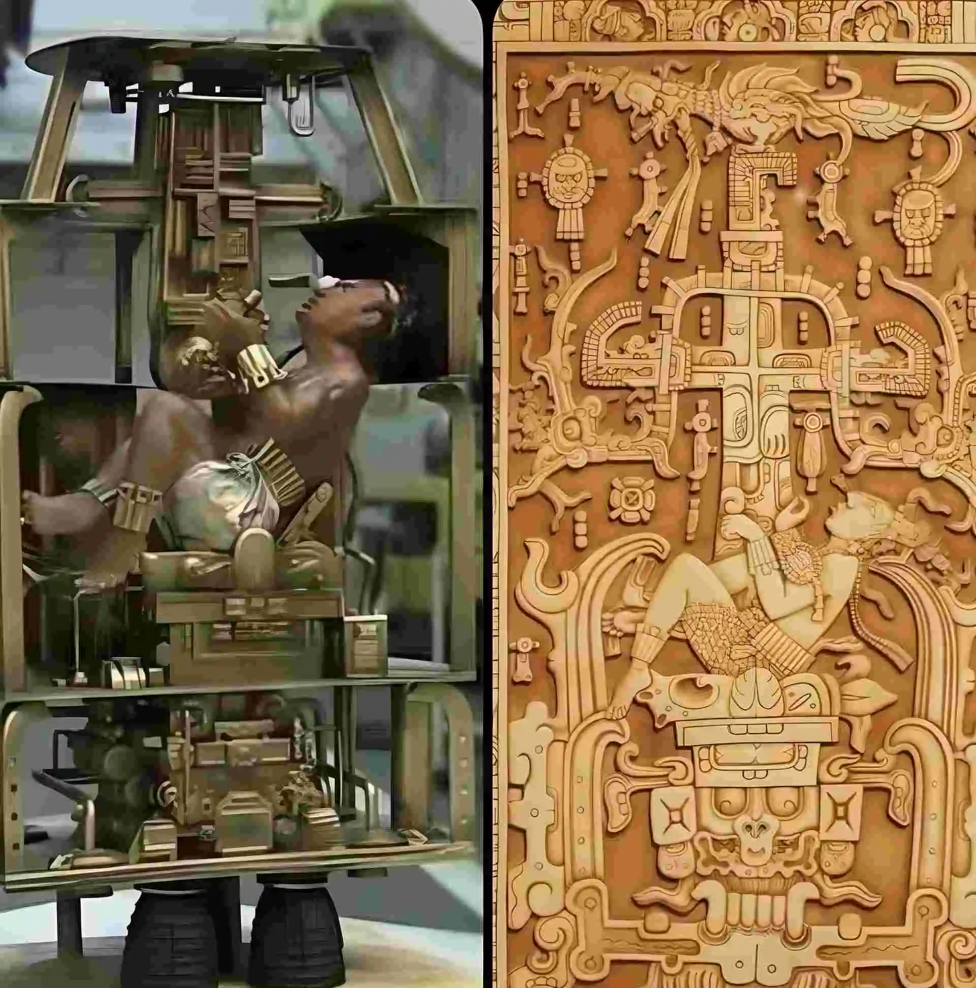 No es un astronauta extraterrestre: el Rey Pakal simplemente estaba dando un paseo por el cielo para revisar su imperio hace miles de años